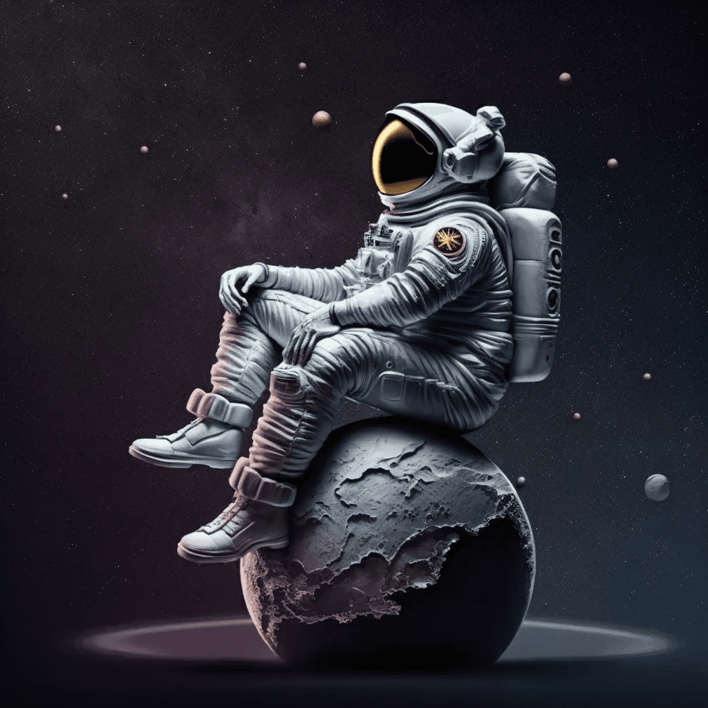 Astronaut Sitting
